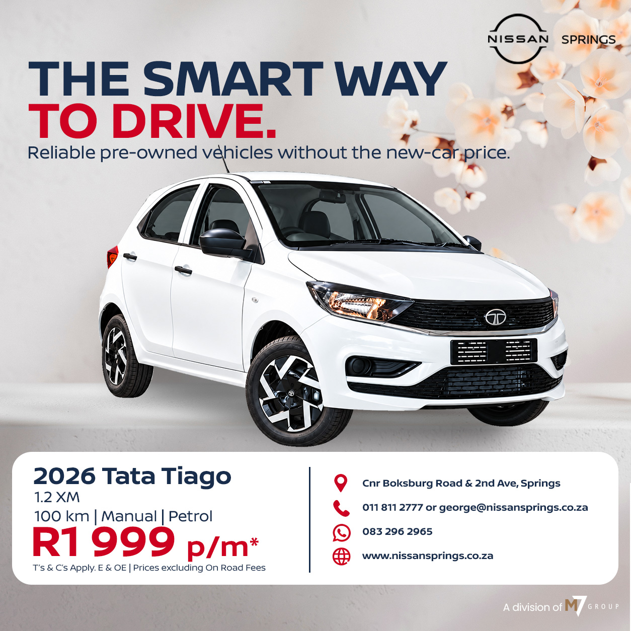 2026 Tata Tiago white