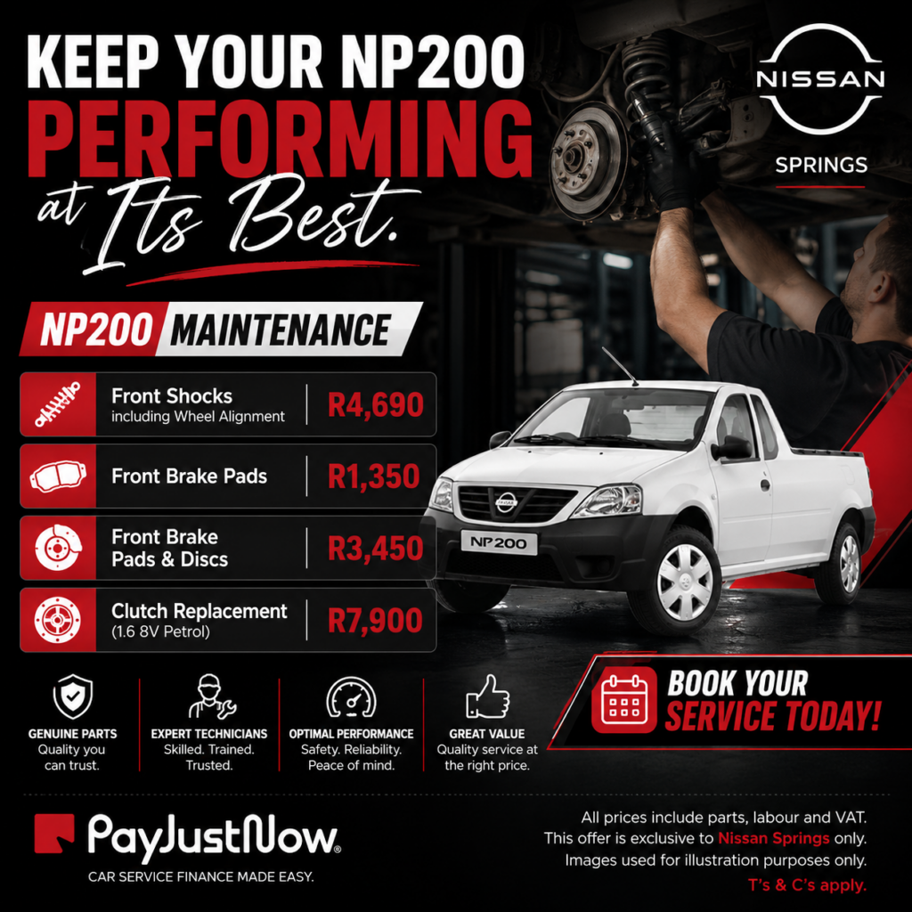 NP200 Maintenance Items