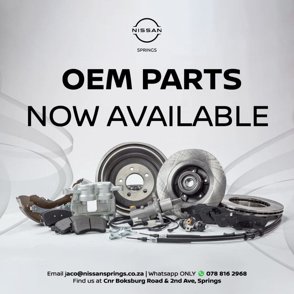 OEM parts Now Available